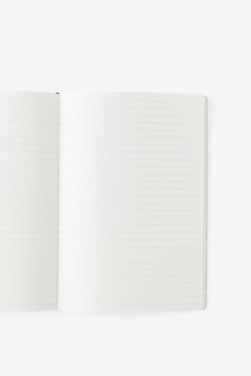 تايبو دفتر ملاحظات بغلاف ناعم مسطر مقاس